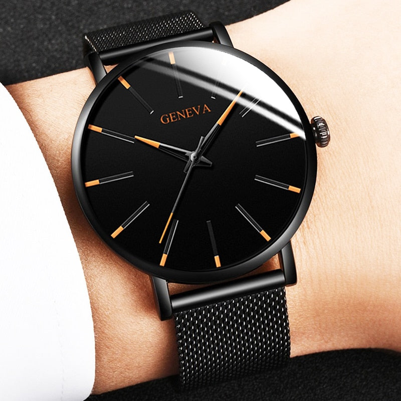 Minimalist Geneva Watch