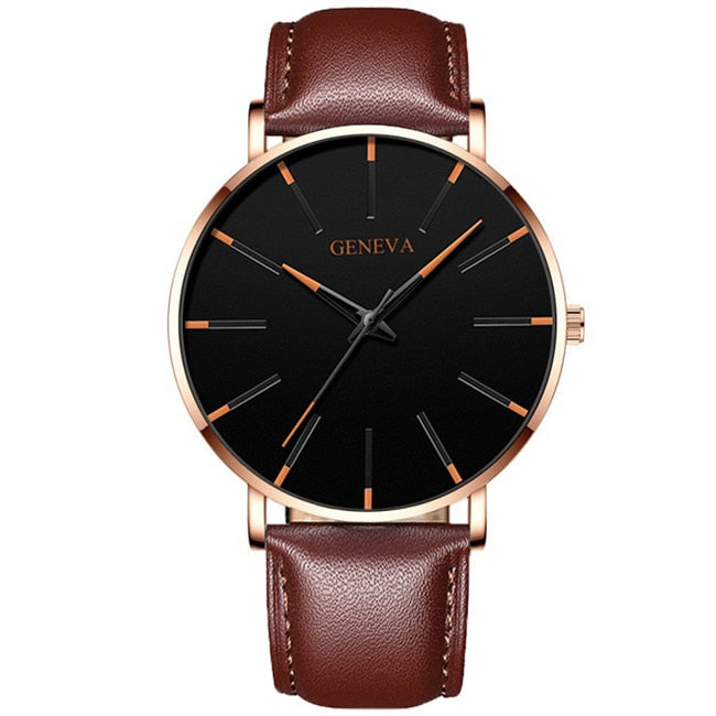 Minimalist Geneva Watch